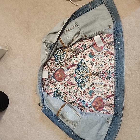 Sandro denim jacket size 34 - Picture 3 of 5